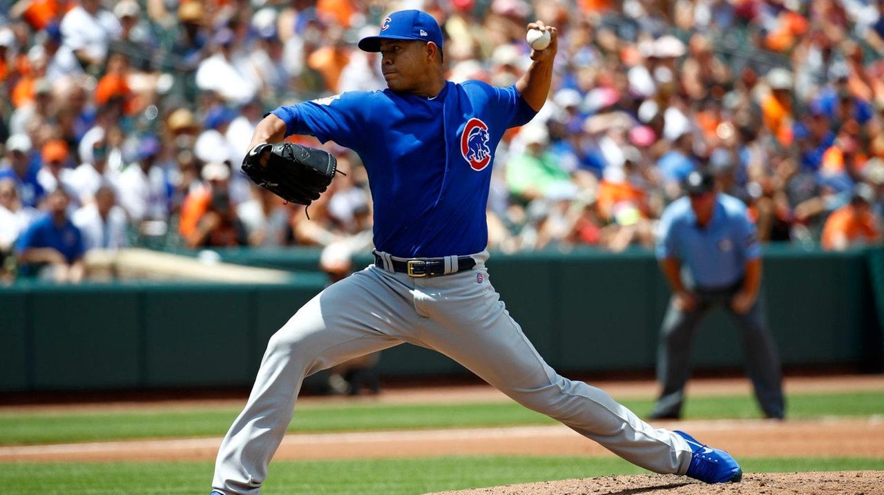 Chicago Cubs’ Jose Quintana, Newly Acquired, Fans 12 As Cubs Beat ...