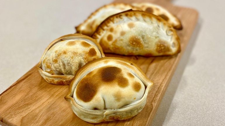 A selection of empanadas at Nelly's Artisan Argentinian Empanadas in...