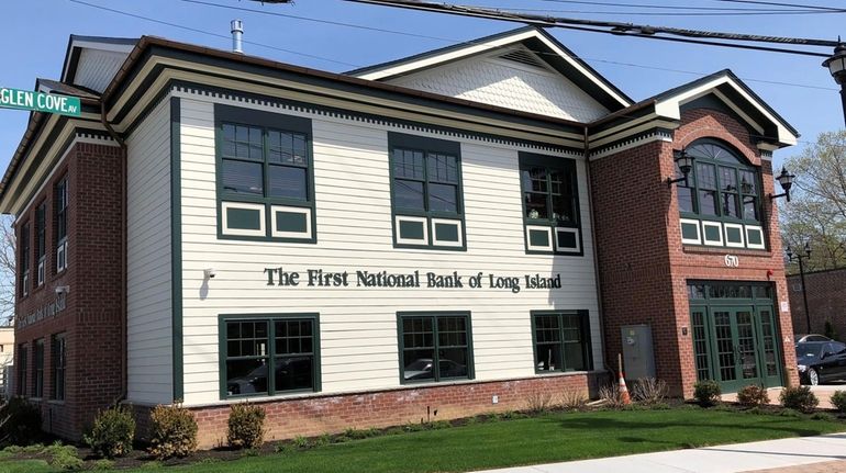 First National Bank of LI has a new headquarters at...