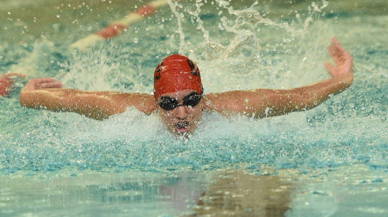 Ward Melville vs. Half Hollow Hills swimming photos - Newsday