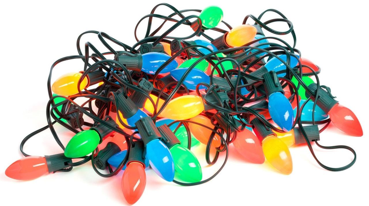 Caught in my own tangle of Christmas lights Newsday