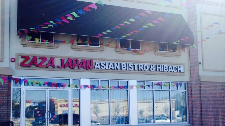 The exterior of the new Zaza Japan Asian Bistro and...