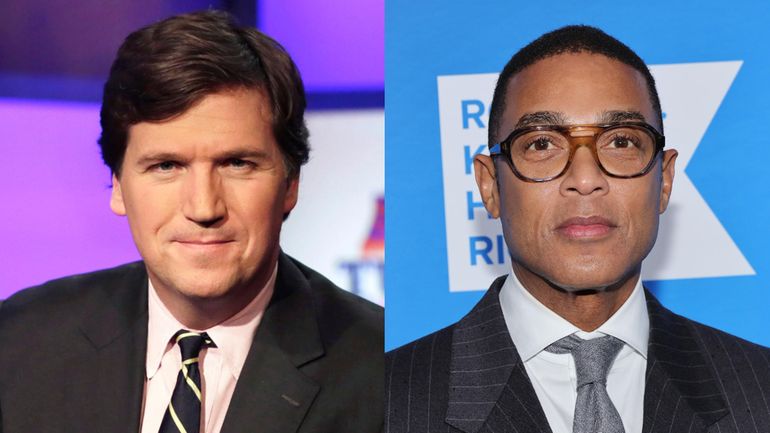 Tucker Carlson, left, and Don Lemon will forever be linked.