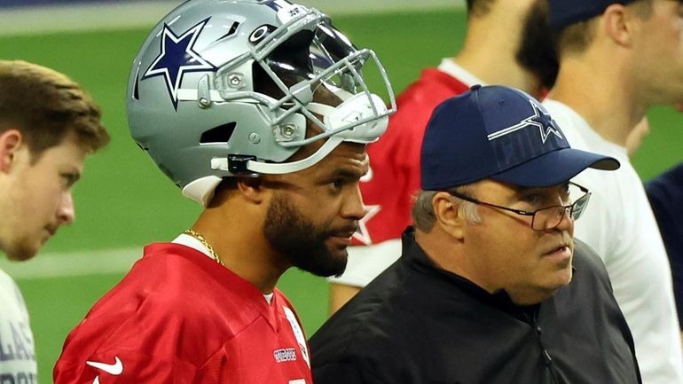 Dallas Cowboys QB Dak Prescott and Teammates Visit Toy Story Land Before  Training Camp