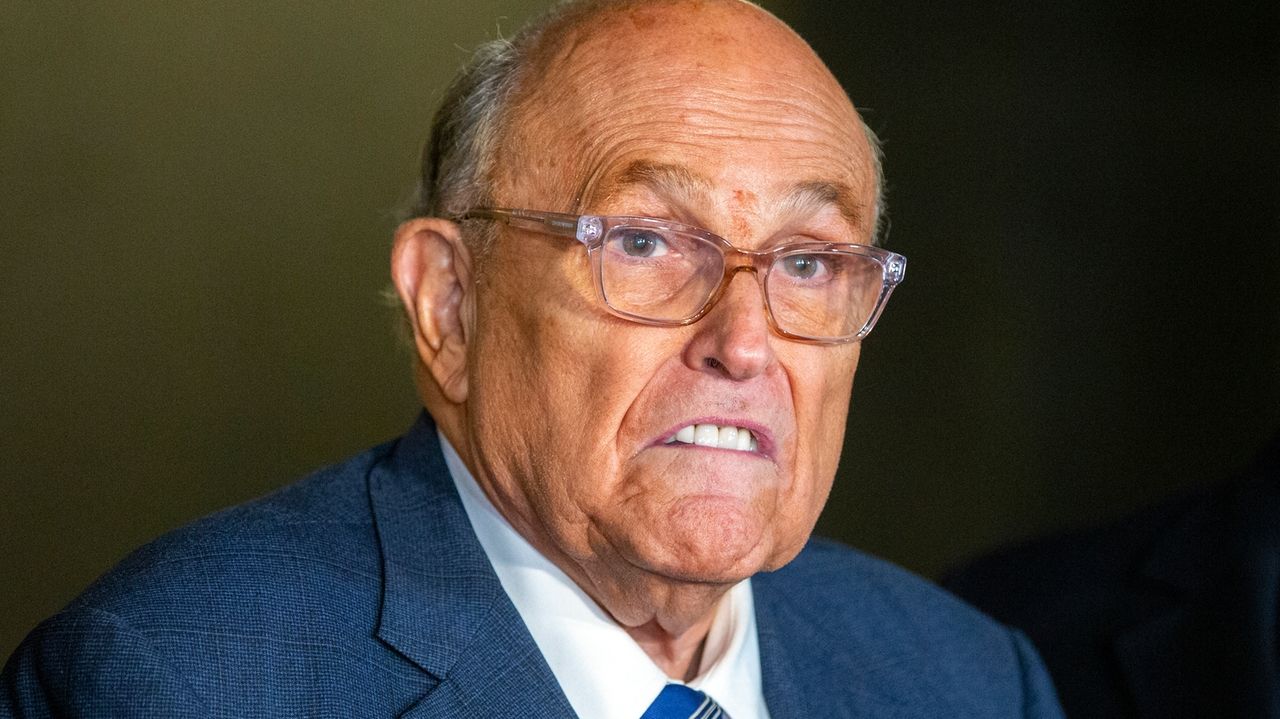 Rudy Giuliani injured in New Hampshire car crash, his spokesperson says