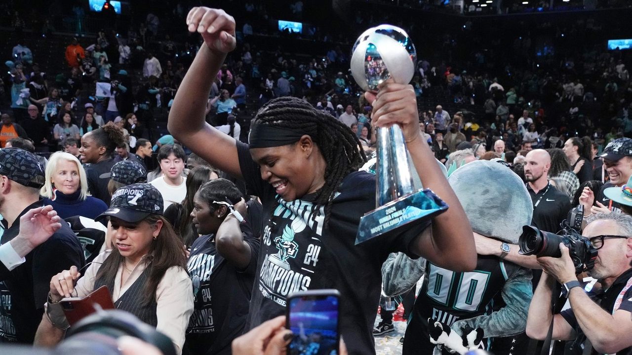 A heroes' parade for New York Liberty Newsday
