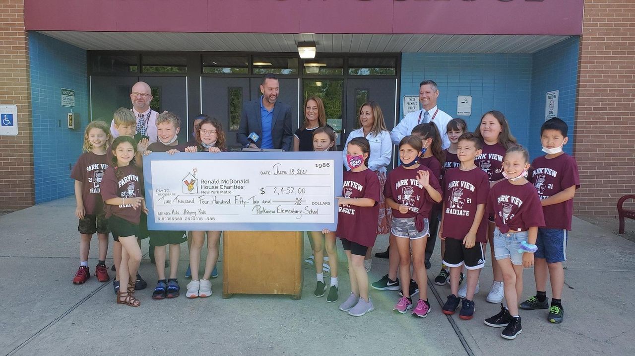 Elementary school students raise funds for Ronald McDonald House - Newsday