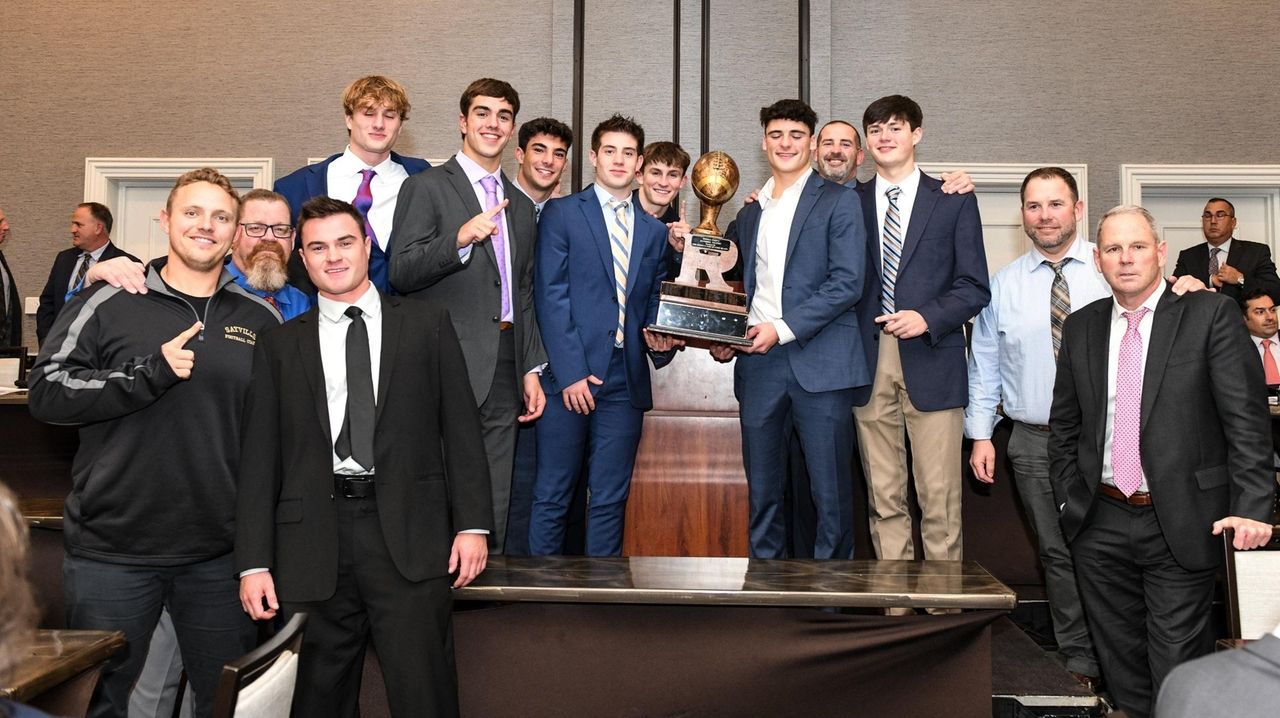 Sayville caps championship season with Rutgers Trophy Newsday