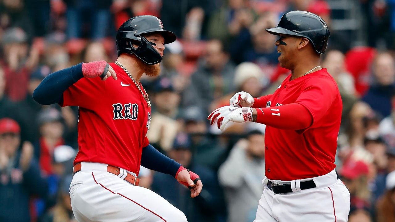 Verdugo's single in 10th lifts Red Sox past Guardians 87 Newsday