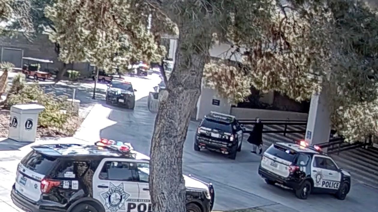 UNLV releases video of campus shooter killed by police after 3 ...