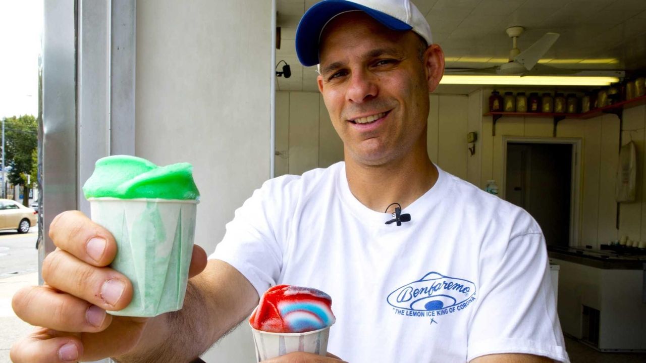 The Lemon Ice King of Corona, during U.S. Open, is the real king of Queens Newsday