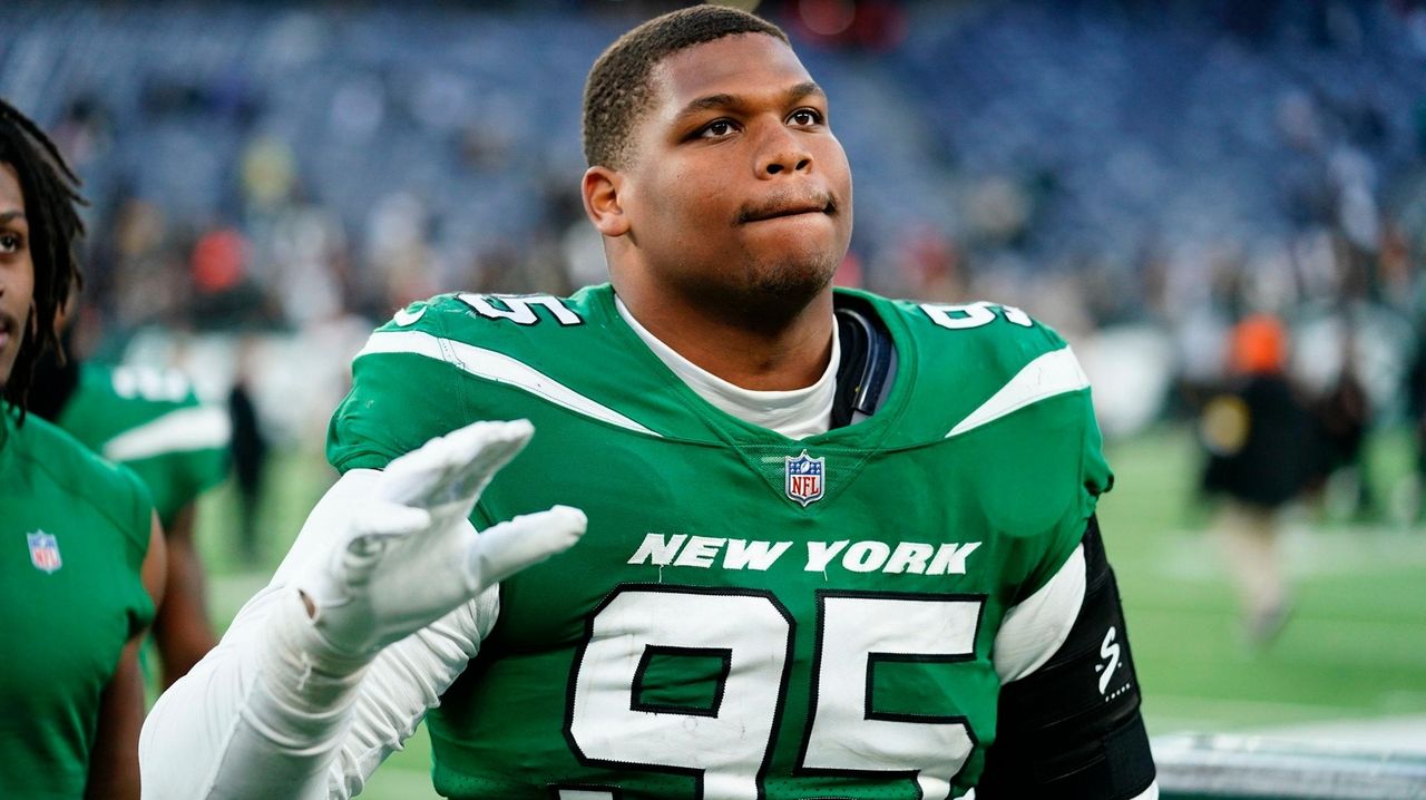 Jets' Quinnen Williams is a 'Defensive Tackle for .' -  Newsday