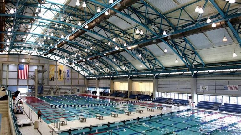 The Nassau County Aquatic Center in Eisenhower Park is pictured...