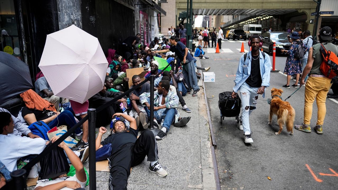 委内瑞拉寻求庇护者在离联合国几个街区的纽约市承受压力