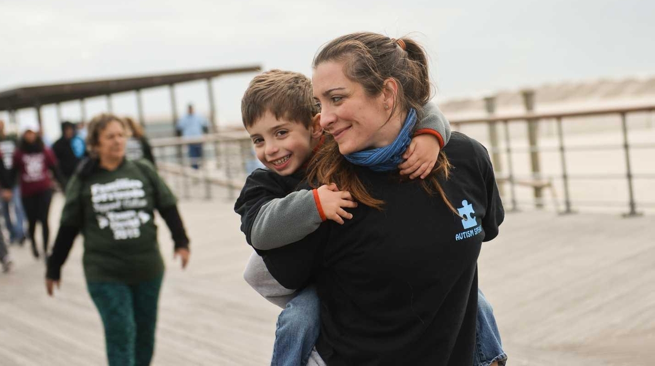 Autism awareness walk draws thousands to Jones Beach - Newsday