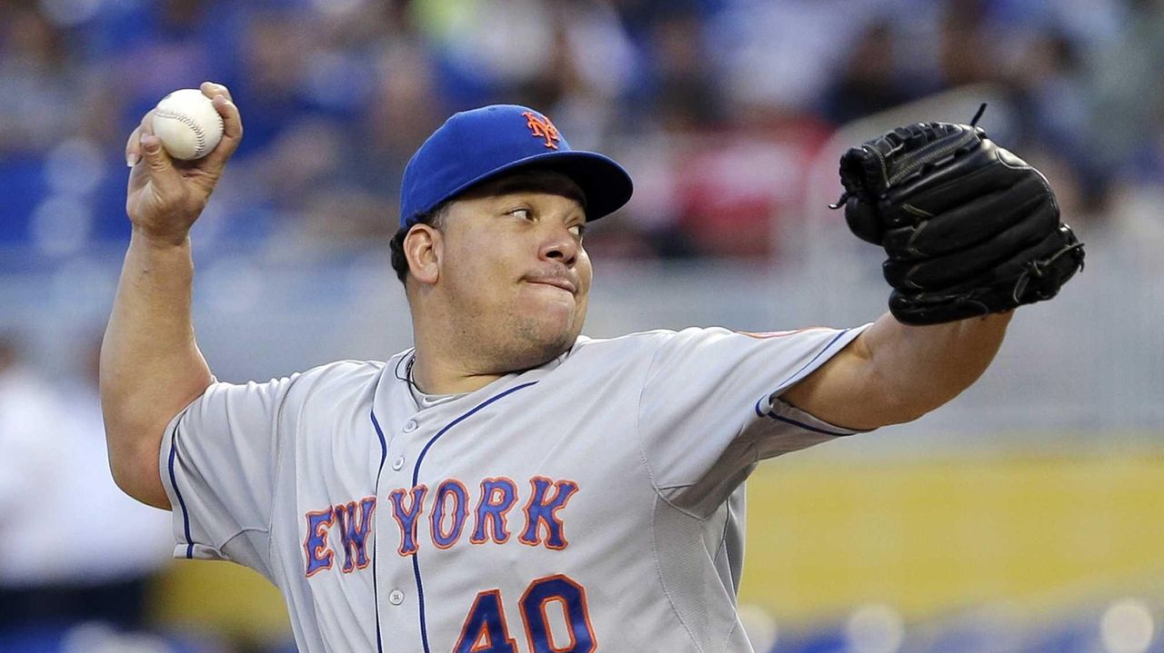 Bartolo Colon retires as a New York Met, throws out first pitch - Newsday