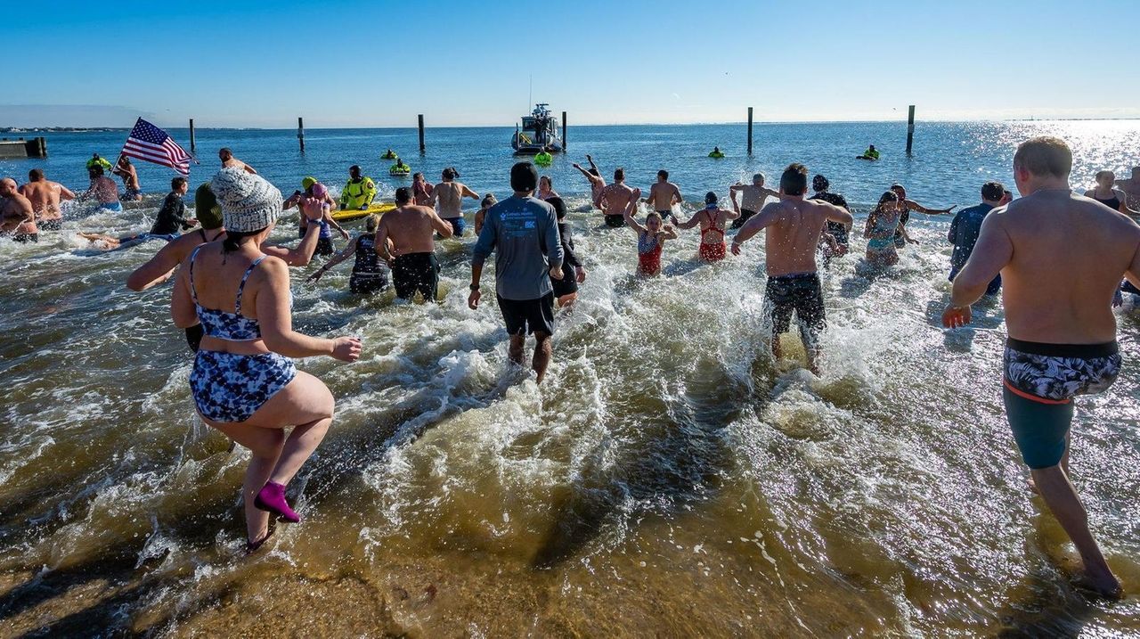 Polar plunge helps raise awareness for PTSD Newsday