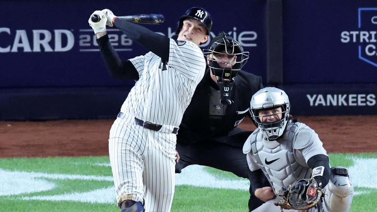Yankees' Ben Rice homers twice, Cam Schlittler dominates Red Sox in ...