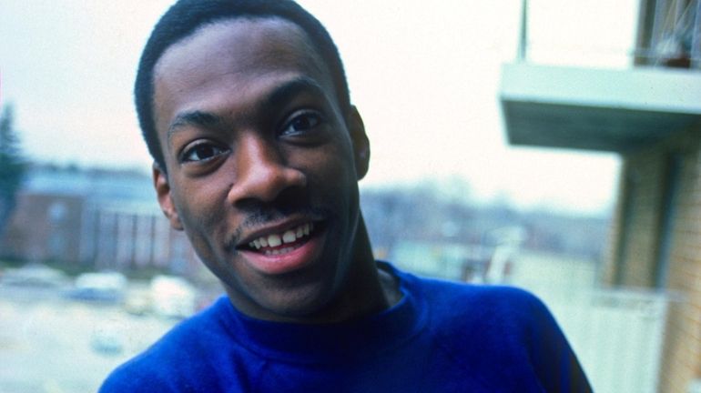 Eddie Murphy at his mother's house in Hempstead on Jan. 15, 1982.