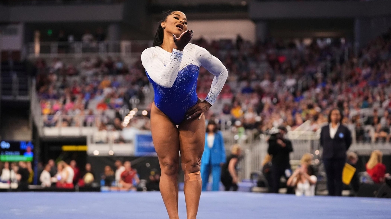 Olympian Jordan Chiles says goodbye to her UCLA gym era and welcomes future possibilities