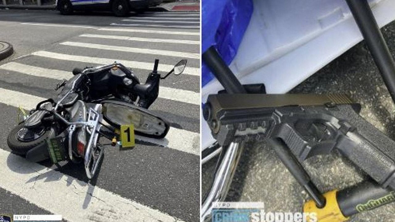 Scooterriding gunman shoots 4, killing 1, NYPD says Newsday