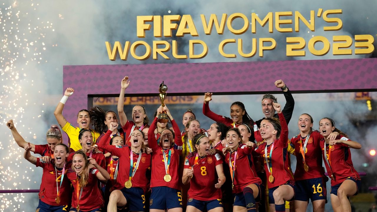 Spain wins its first Women's World Cup title, beating England 10 in