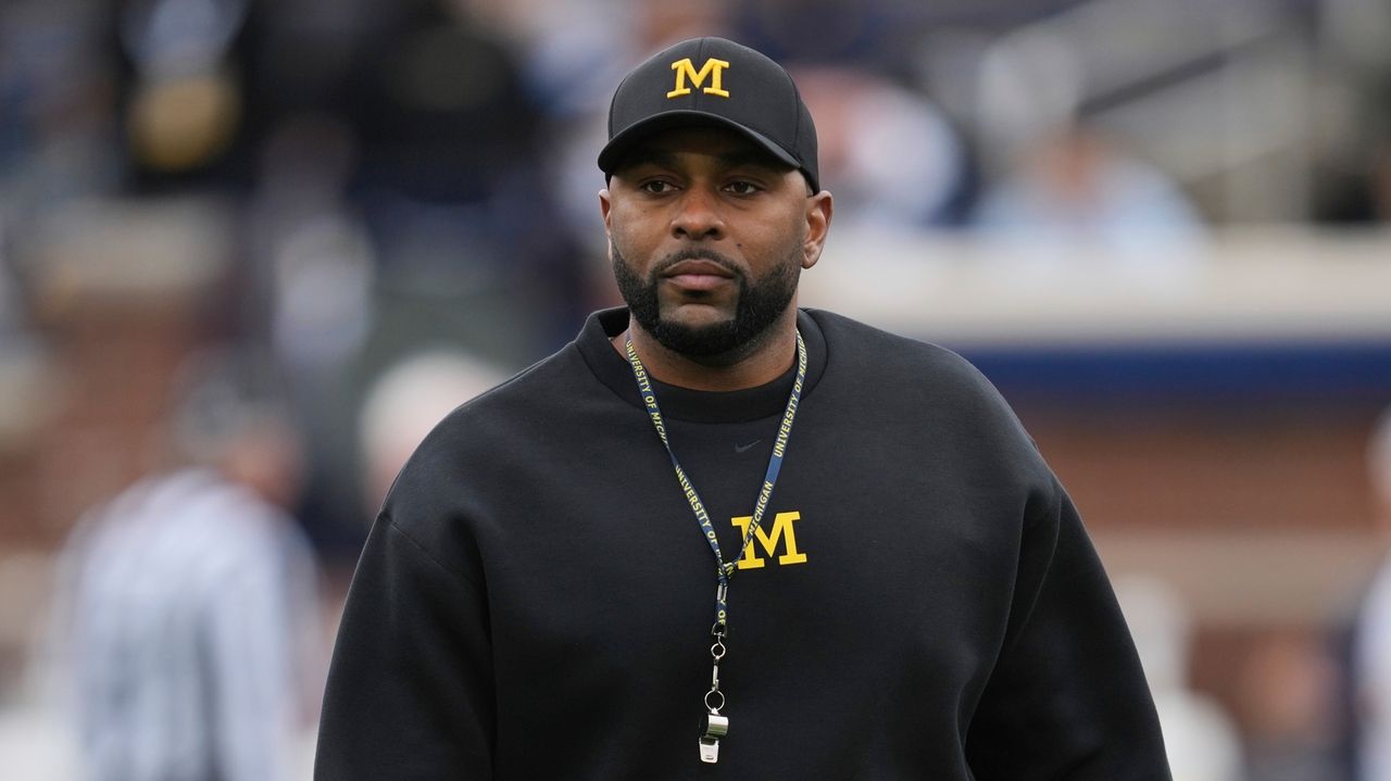 Michigan to suspend Sherrone Moore for 2 games to address NCAA allegations, AP sources say