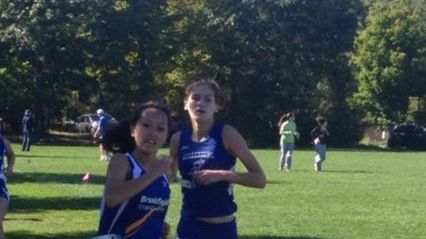 Emily O'Hara, right, of Kellenberg.