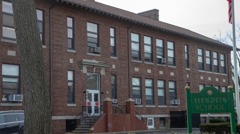 The Heights School in Roslyn Heights, shown in February.