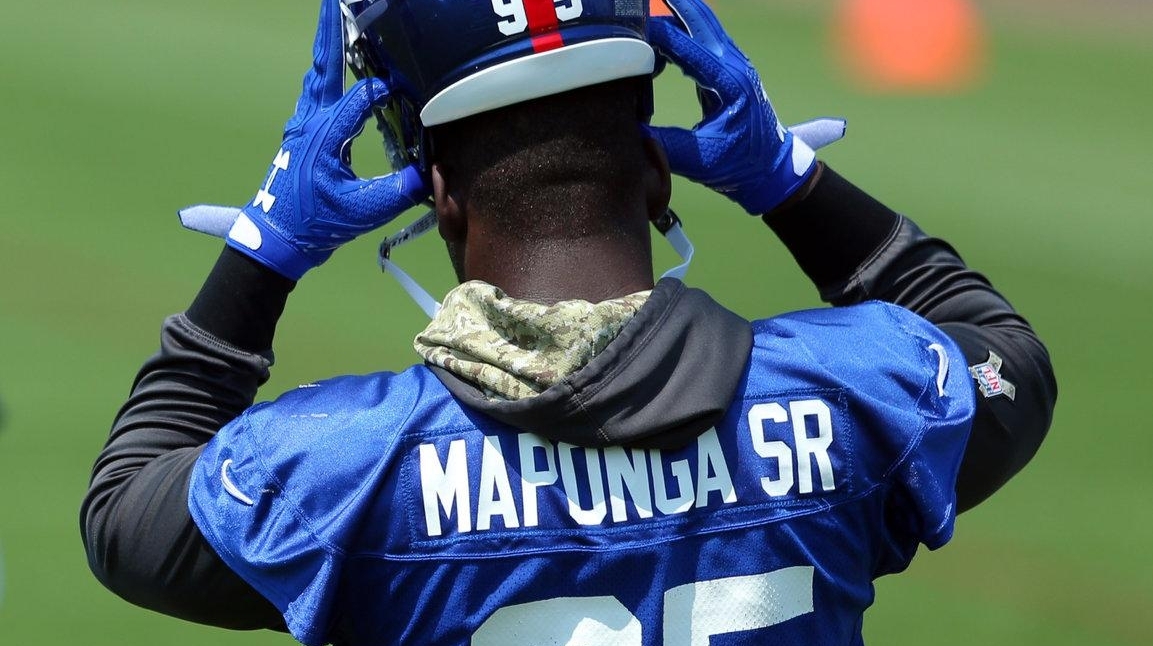Giants’ Stansly Maponga motivated by birth of son - Newsday