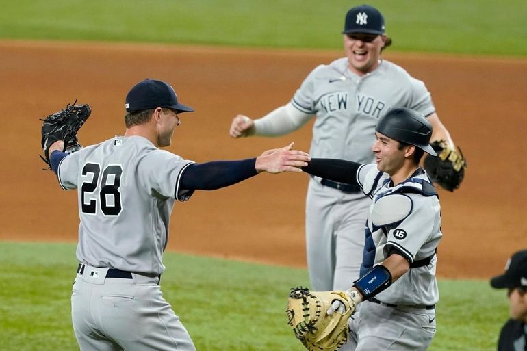 Corey Kluber throws Yankees' first no-hitter since 1999 to beat Texas  Rangers - Newsday