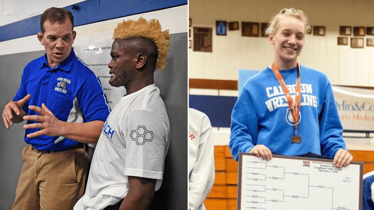 Long Beach boys wrestling coach Ray Adams preparing for emotional few days