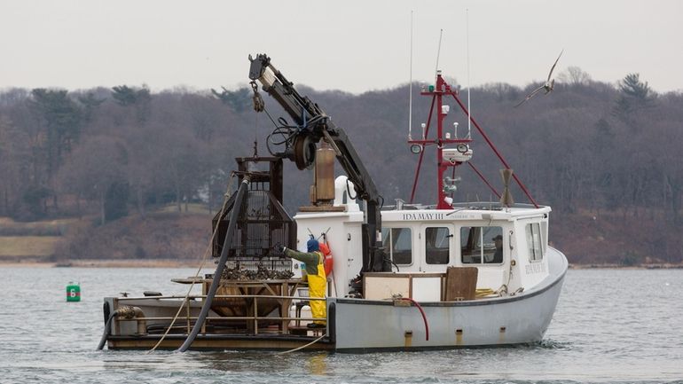 A vessel from Frank M. Flower & Sons Inc. is pictured in...