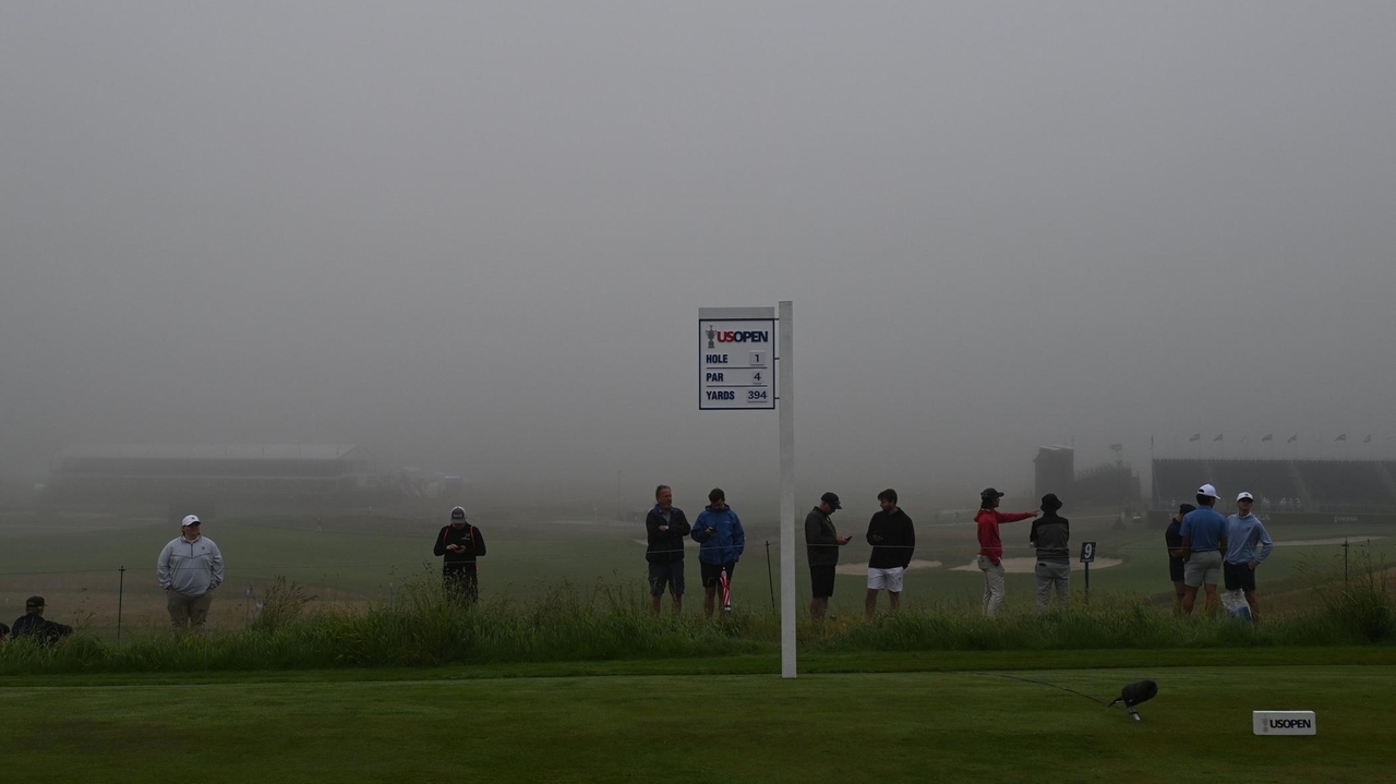 First round of U.S. Open at Shinnecock delayed for two hours due to fog