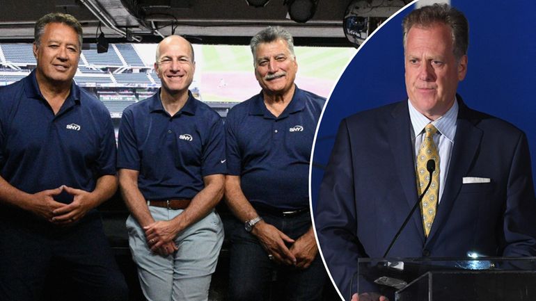 Michael Kay (right) took exception to an ad by SNY...