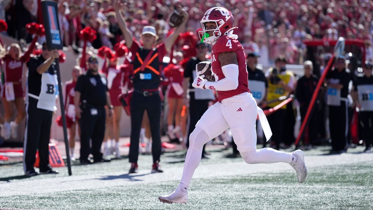 No. 16 Indiana routs Nebraska 567 to stay unbeaten; Rourke injures