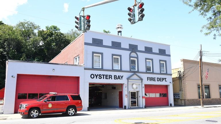 The Oyster Bay Fire Department headquarters on South Street.