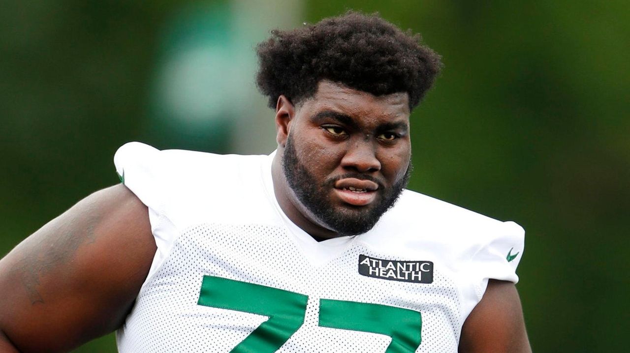 Jets' Mekhi Becton 'I'm at a good weight right now' Newsday