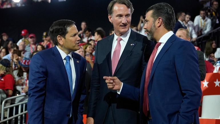 Sen. Marco Rubio, R-Fla.,, Virginia Gov. Glenn Youngkin and Donald...