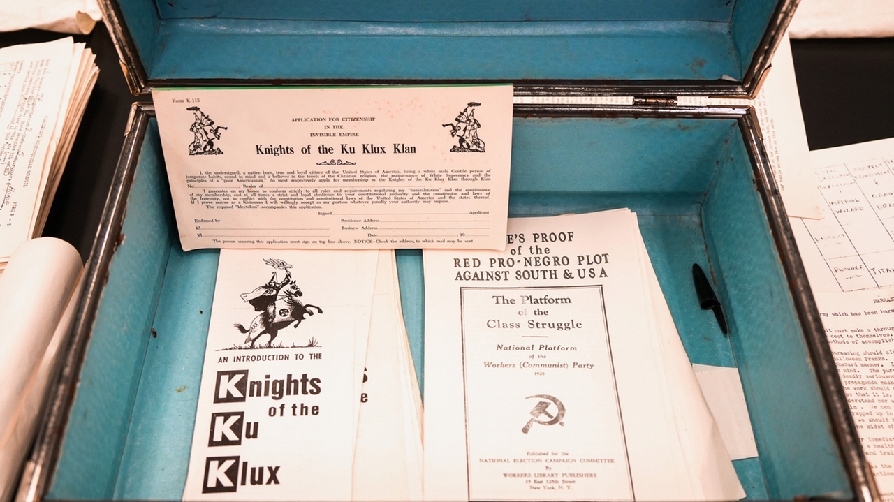 The Mississippi Department of Public Safety uncovers rare KKK