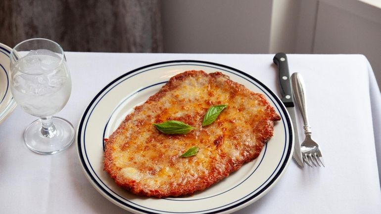 Chicken Parm at Pietro's in Roslyn.