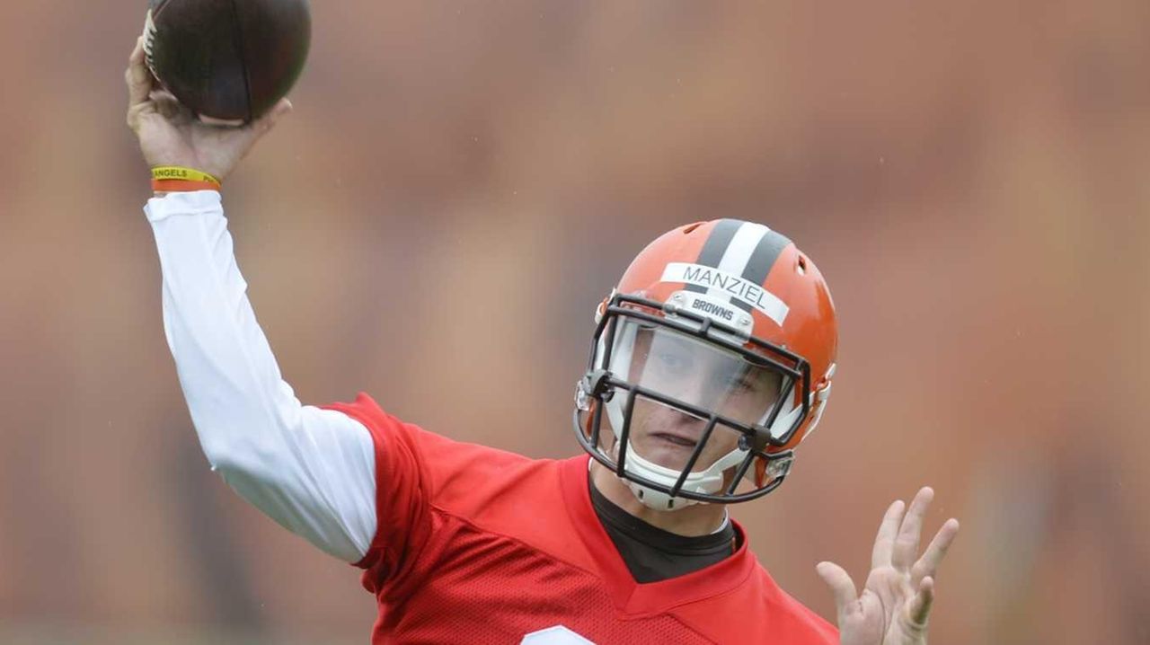 Johnny Manziel says he let down Browns and fans - Newsday