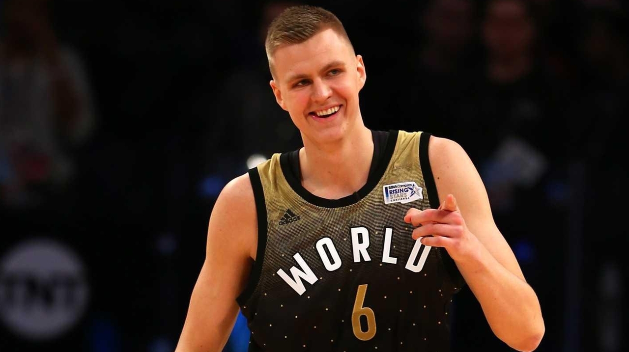 Kristaps Porzingis scores 30 in NBA Rising Stars Challenge, will take