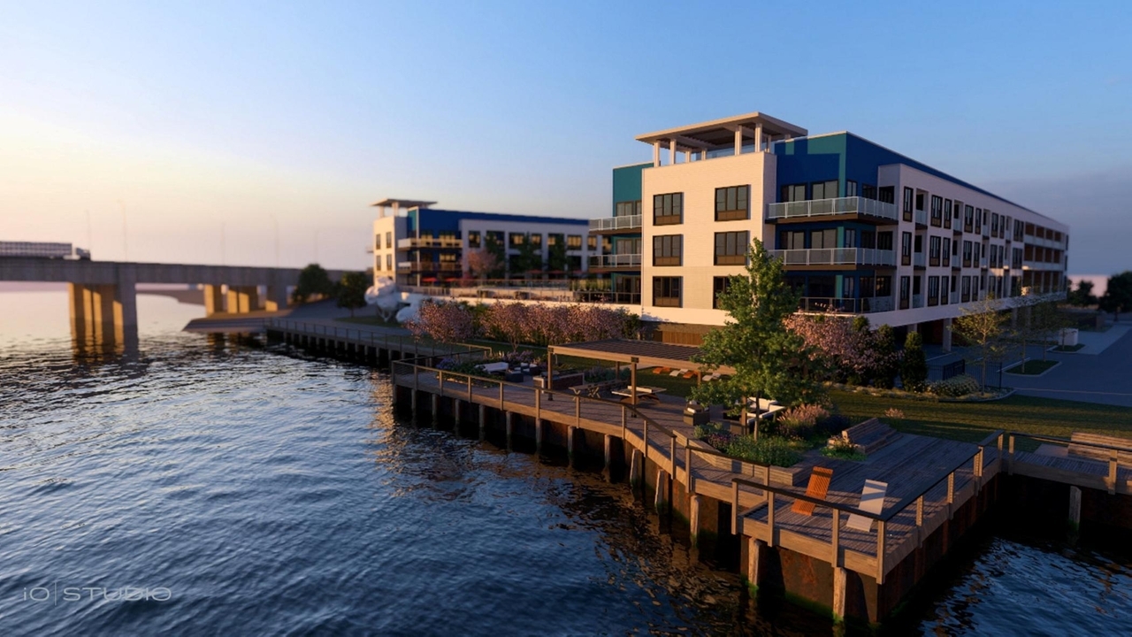 Apartments in Island Park take next step on former Bridgeview site ...