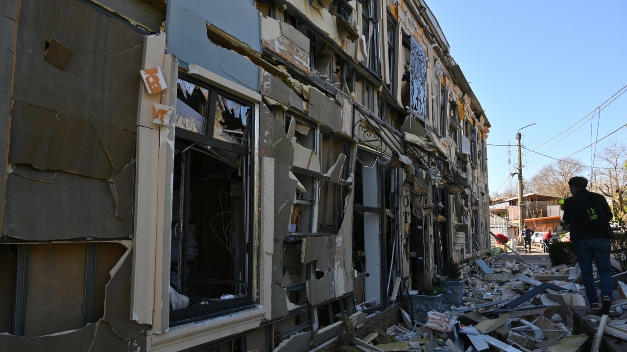 A predawn Russian drone strike hits Ukraine's Odesa, wounding 14; 2 killed in Russian-held Kherson