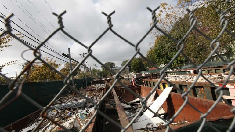 The B&A Demo property on Debevoise Avenue in Roosevelt as...