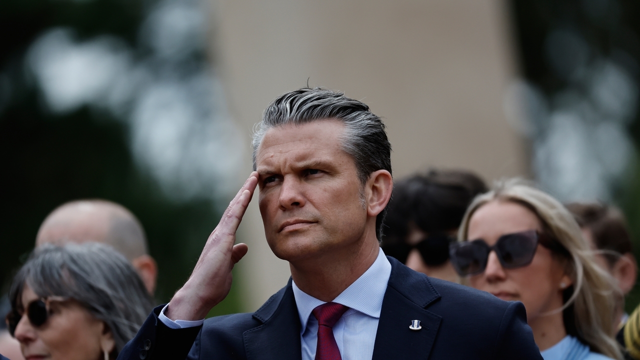 Hegseth invokes immigration and 'invasion' in D-Day speech in France