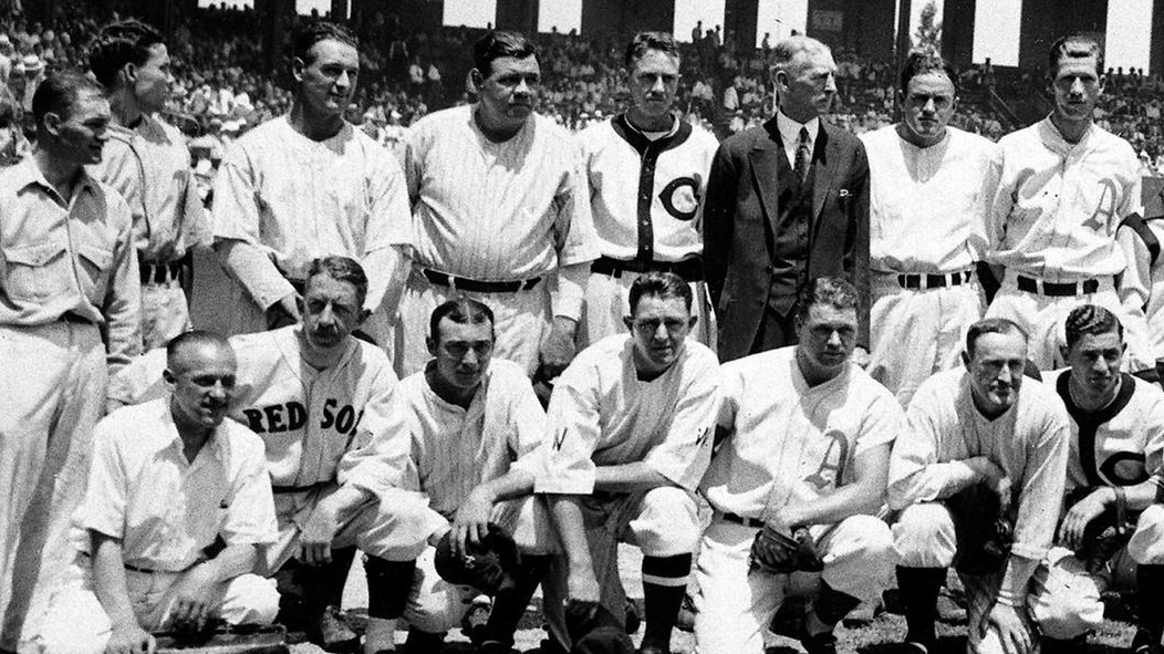Flashback: The inaugural MLB All-Star Game in 1933, featuring Babe Ruth and Lou Gehrig