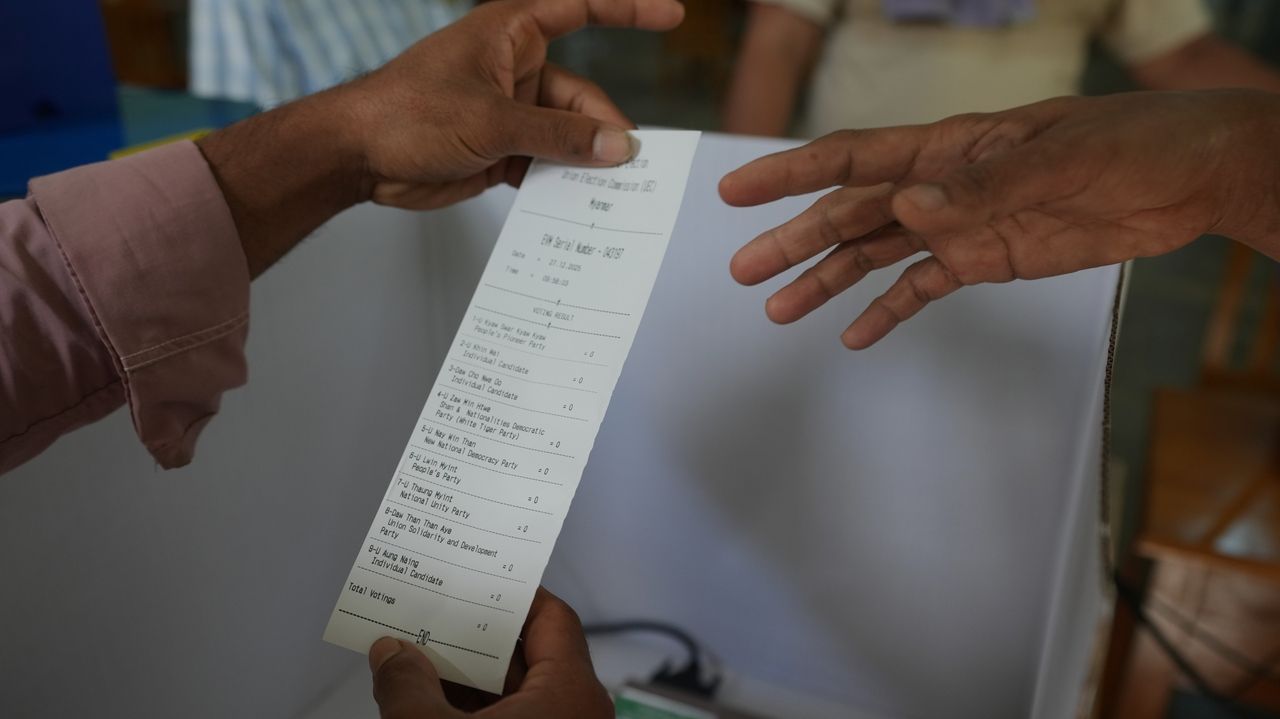 GLIMPSES: Prepping polling machines ahead of Myanmar's weekend election