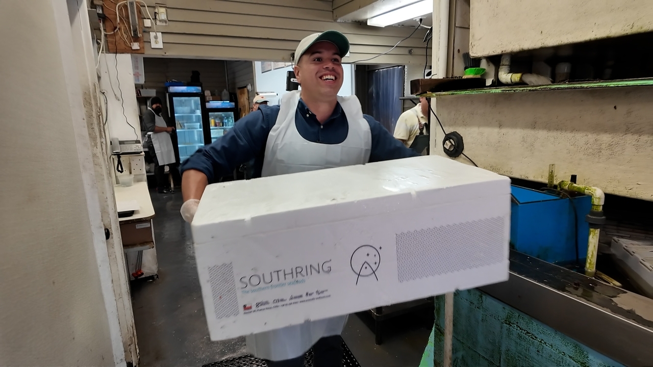 LI Works: Ken scales the heights at seafood market